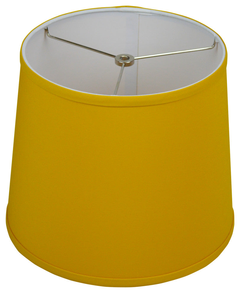 Fenchel Shades 10"x12"x10" Empire Lamp Shade, Linen Curry