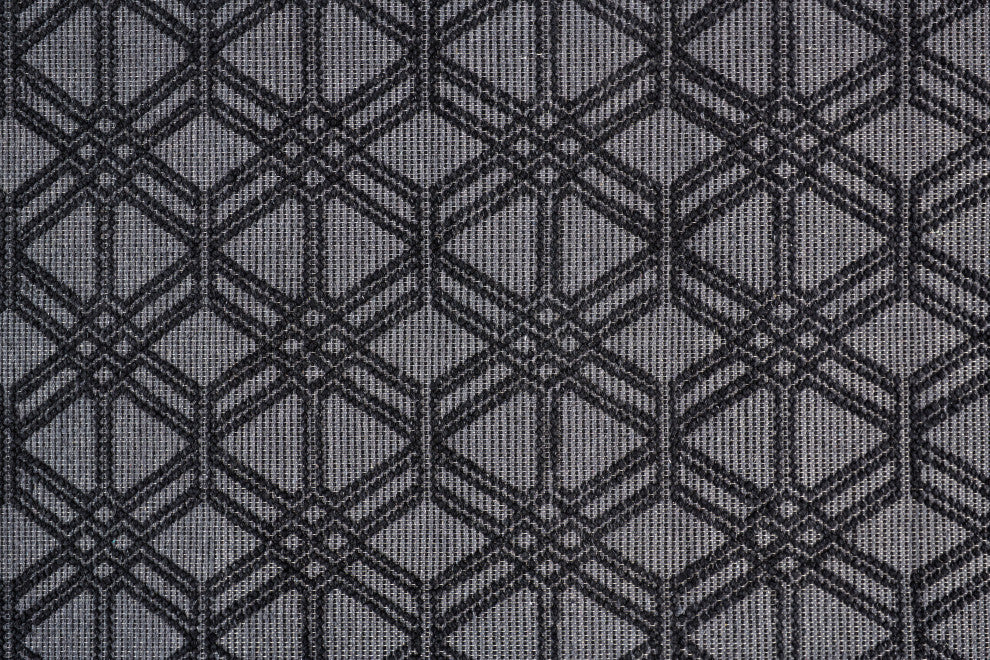 Weave & Wander Lavinda Charcoal 7'9"x9'9" Rug