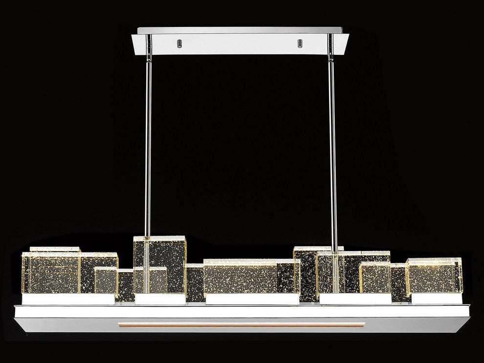 Avenue Lighting Glacier Avenue LED Hanging Chandelier HF3005-PN