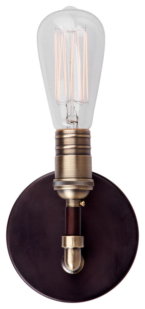 1 Light Wall Bracket, Antique Bronze