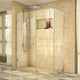 DreamLine Unidoor Plus 49"x34-3/8"x72" Shower Enclosure, Chrome Finish