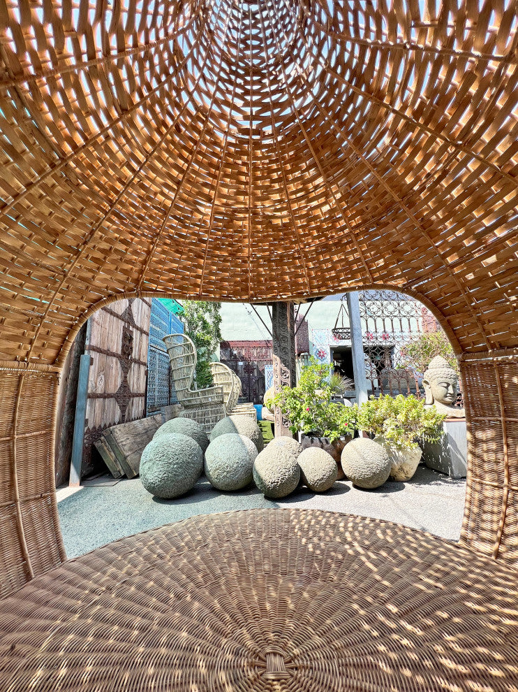 Rattan Weaver Nest Daybed