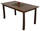 Hickory Farm Table, Walnut Finish, 5 Foot