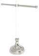 Pacific Grove Free Standing Towel Stand with Dotted Accents, Satin Nickel