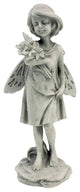 Rose Garden Fairy With Flowers Statue