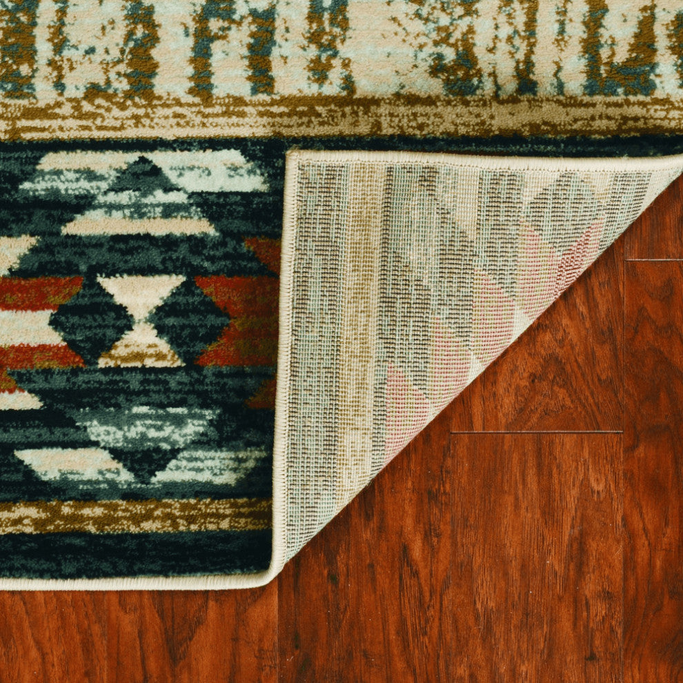 108 X 144 Ivory Polypropylene Rug