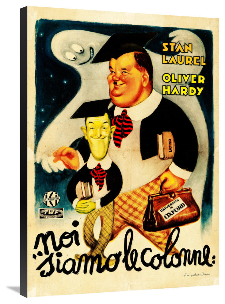Laurel and Hardy, Italian, Further Perils Of Laurel and Hardy, 1931, 25x36