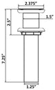Eden Bath EB_D003RB 1.5 Inch Grid Drain No Overflow - Oil Rubbed Bronze Finish