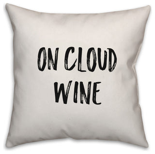 On Cloud Wine, Throw Pillow, 20"x20"