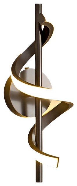 Marbella | Modern Creative LED Wall Sconce, Black, Cool Light