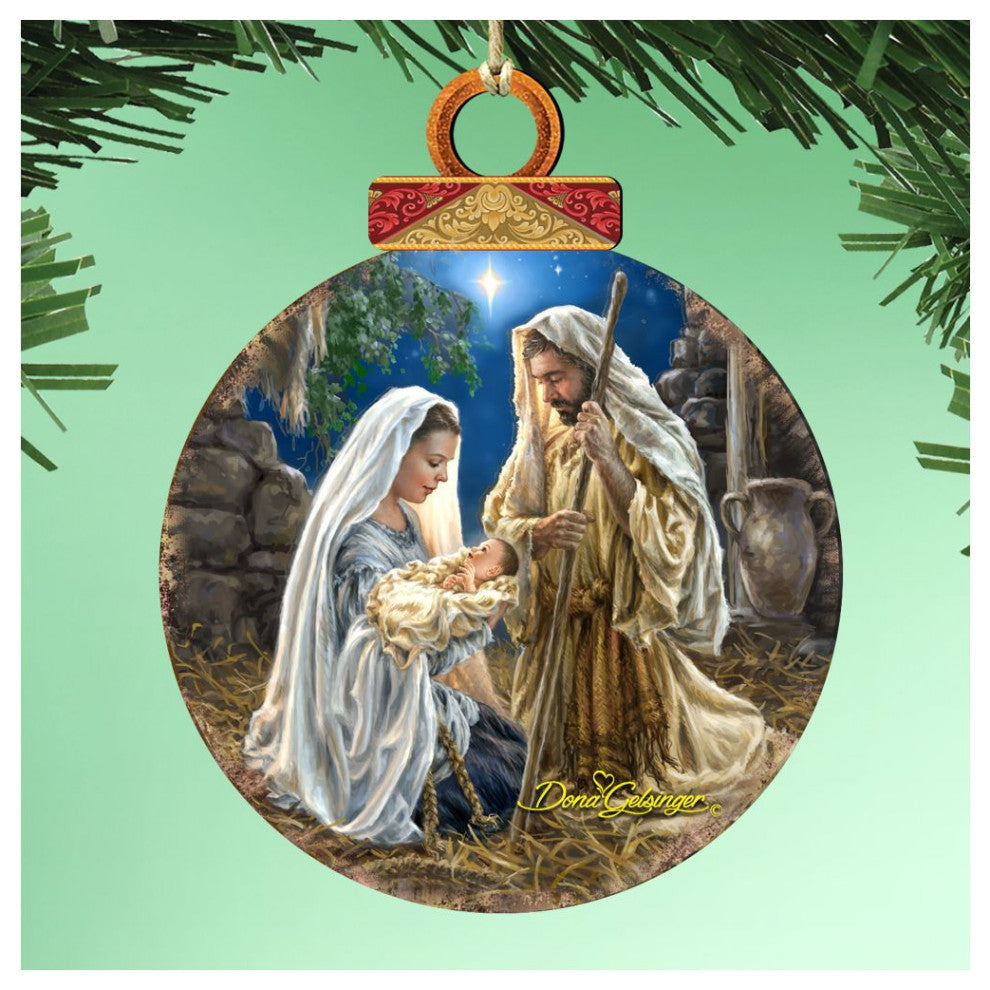 Glory to God Ornament Ball