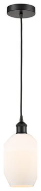 Innovations 616-1P-BK-G651-8-LED 1-Light Mini Pendant, Matte Black