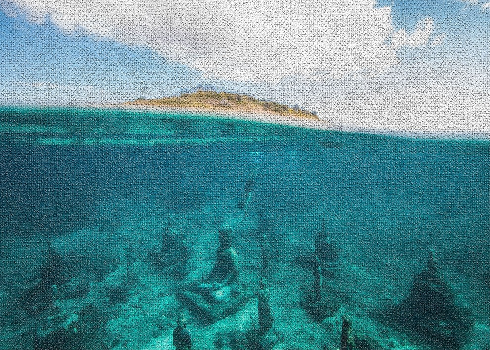 Meditation And Calming Moments 40 Area Rug, 5'0"x7'0"