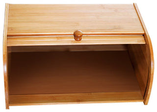 Lipper International Bamboo Rolltop Bread Box