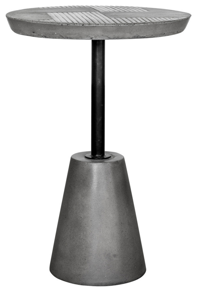 Foundation Outdoor Accent Table Grey