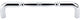 Nouveau Ring Appliance Pull 7" (c-c) - Polished Chrome