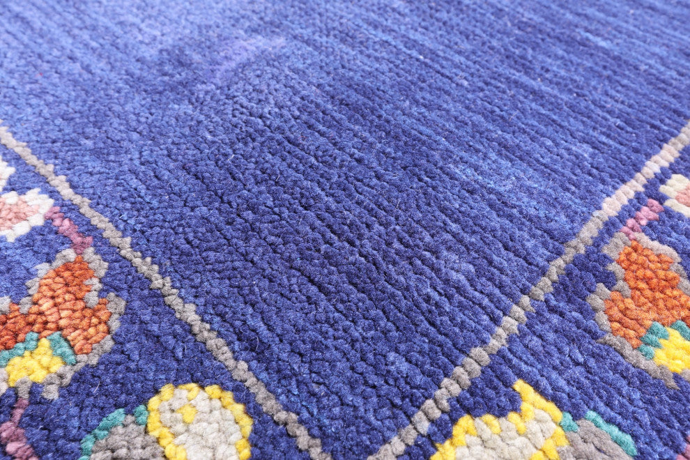 9' 3" X 12' 3" Persian Tabriz Handmade Wool Rug - Q15453