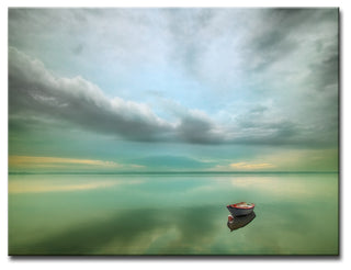Ready2HangArt 'Calm' Wrapped Canvas Wall Decor, 20"x16"