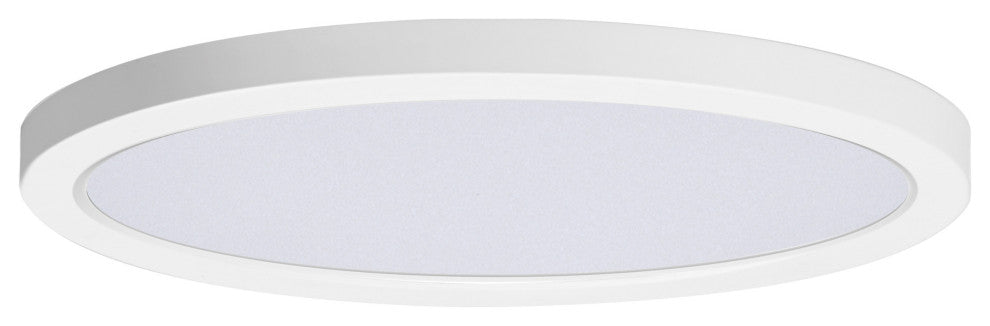 Maxim 57698 Chip 16"W LED Flush Mount Ceiling Fixture - White