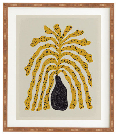 Alisa Galitsyna Modern Vase 3 Framed Wall Art, 14x16.5"