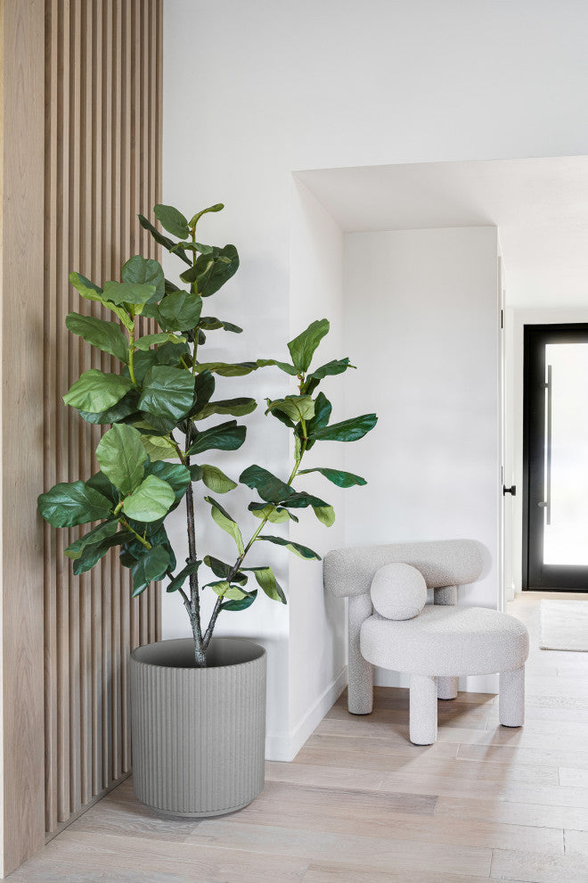 Veradek Demi Series Planter, Gray, 20", 2 Pack