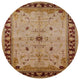 Ahgly Company Indoor Round Mid-Century Modern Area Rugs, 3' Round