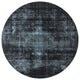 Ahgly Company Indoor Round Mid-Century Modern Area Rugs, 7' Round