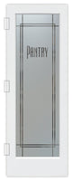 Pantry Door - Ultra Pantry - Primed - 24" x 96" - Book/Slab Door