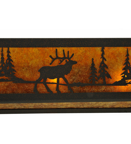 36 Wide Elk at Lake Vanity Light