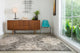 Loloi Enchant Collection, Smoke and Beige, 7'7" Square