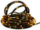 18' LED Indoor/Outdoor Christmas Linear Tape Lighting, Amber and Black