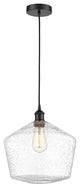 Innovations 616-1P-BK-G654-12-LED 1-Light Mini Pendant, Matte Black