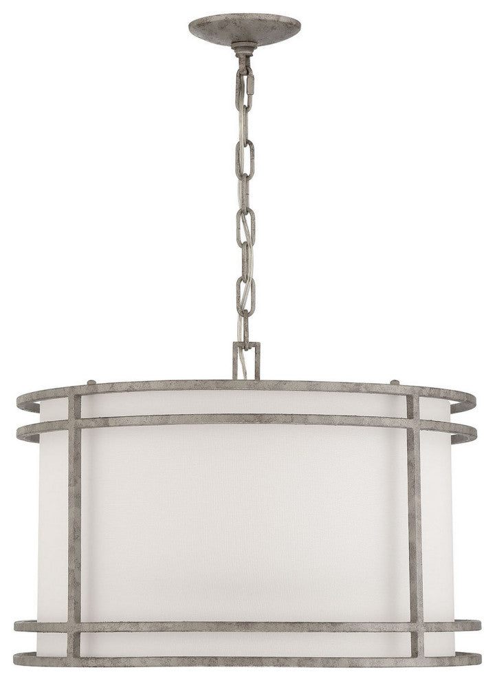 Mila Transitional Shaded Single-Light Drum Pendant