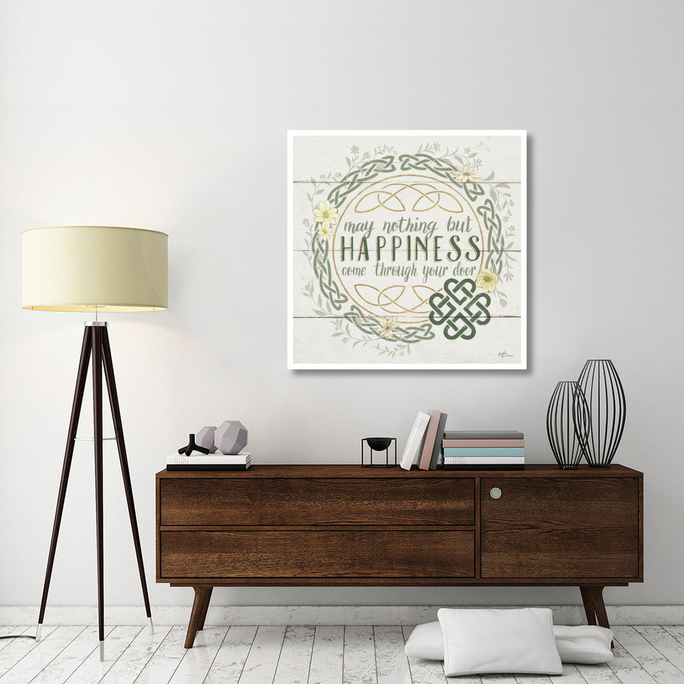 "Irish Blessing I" Digital Paper Print by Janelle Penner, 42"x42"