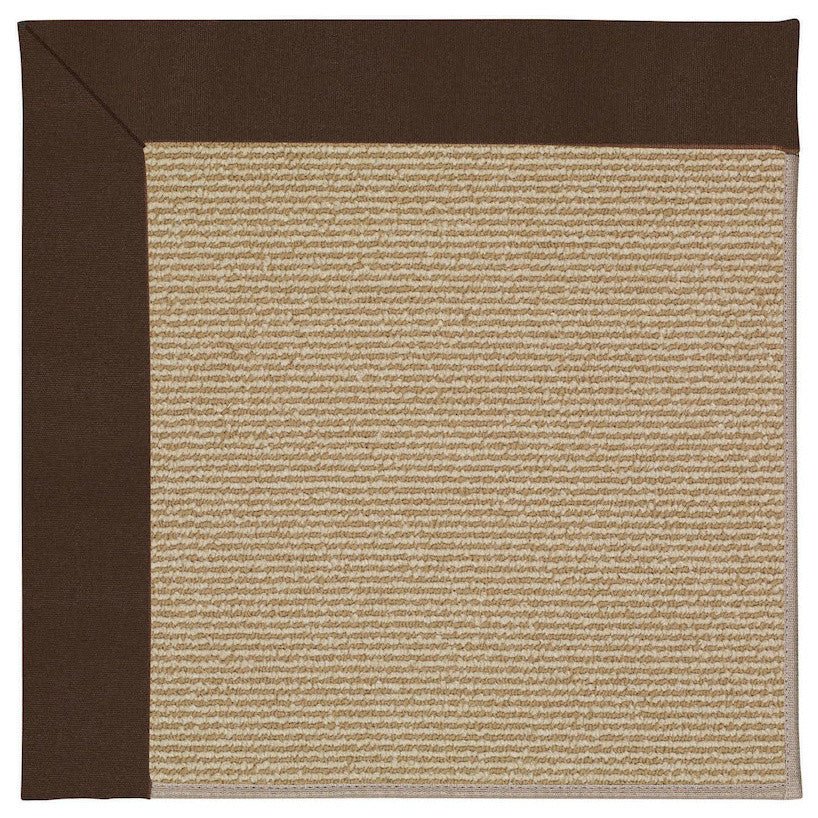 Zoe-Sisal Machine Tufted Rectangle Rug, Brown, 2''6"x8'' Runner