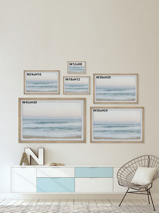 "Ocean Is Magical" Framed Painting Print, 18x12