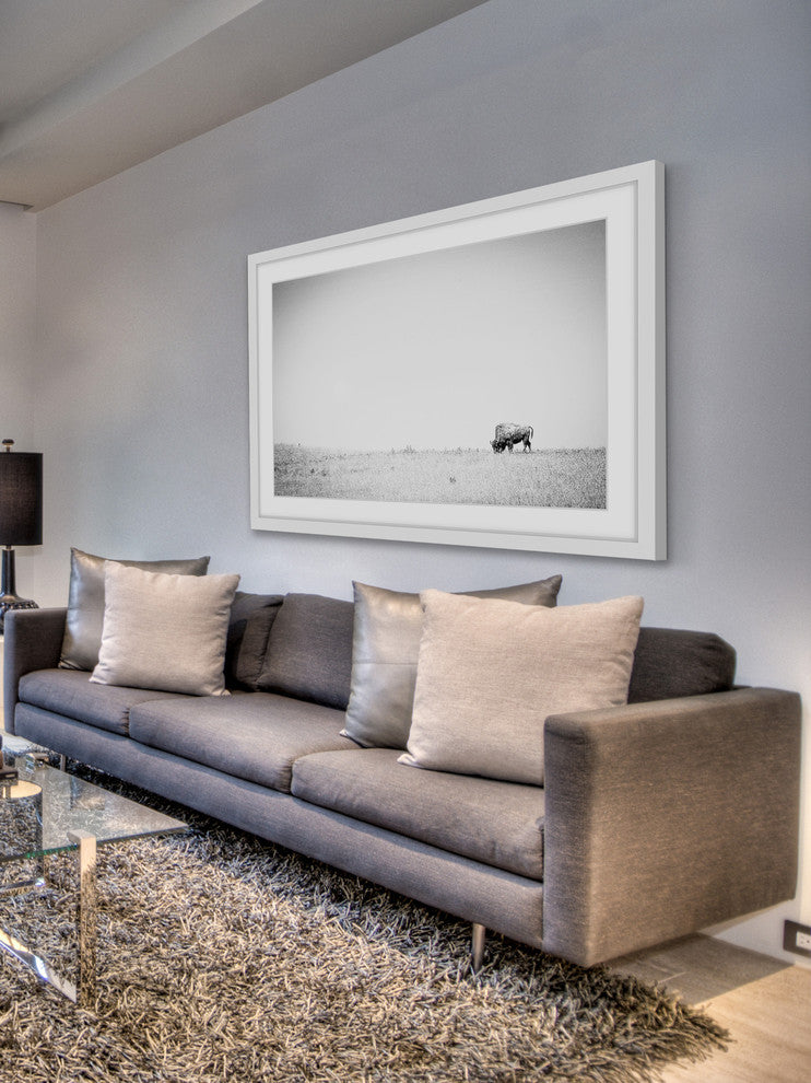 Marmont Hill, "Distant Grazing" Framed Painting Print, 45x30