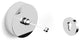 Outline Retractable Cloth Line Chrome