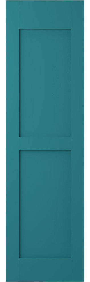 Two Equal Raised Panel Shutters (Per Pair)
