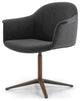 Downing Chair, Dark Shadow Fabric