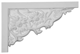 Floral Large Stair Bracket, Right
