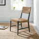 Bodie Wood Dining Chair, Light Gray Natural