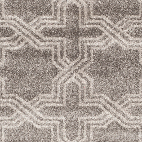Safavieh Amherst Amt413C Outdoor Rug, Grey/Light Grey, 4'0" X 6'0"