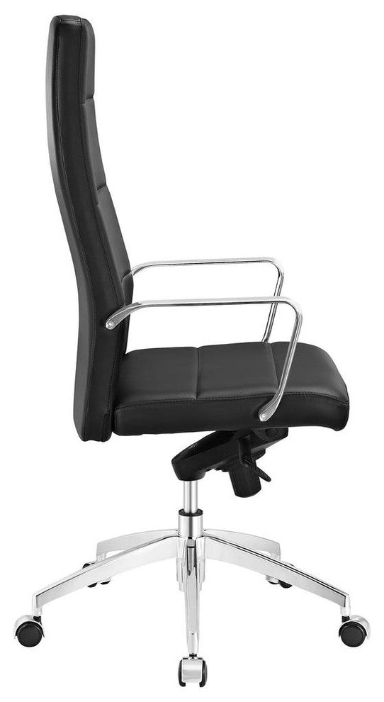 Black Stride Highback Office Chair