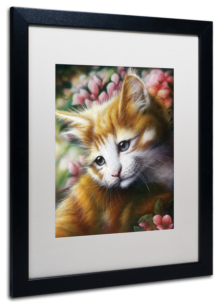 Jenny Newland ''Buttercup'' Matted Framed Art, 20x16