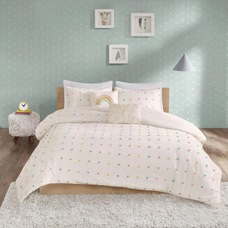 100% Cotton Jacquard 5pcs Duvet Cover Set