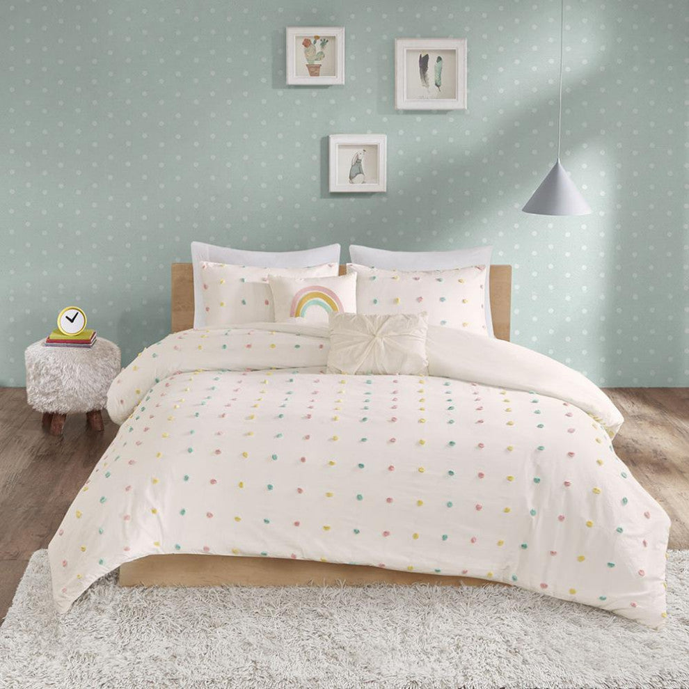 100% Cotton Jacquard 5pcs Duvet Cover Set
