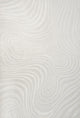 High-Low Groovy Striped Cream/Ivory 3 ft x 5 ft Indoor/Outdoor Area Rug