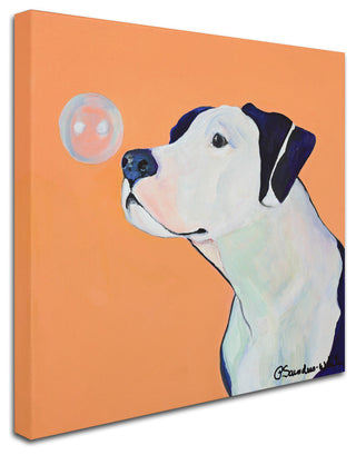 Pat Saunders-White 'Fascination' Canvas Art, 35"x35"