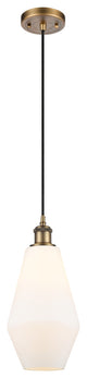 Innovations 516-1P-BB-G651-7 1-Light Mini Pendant Brushed Brass